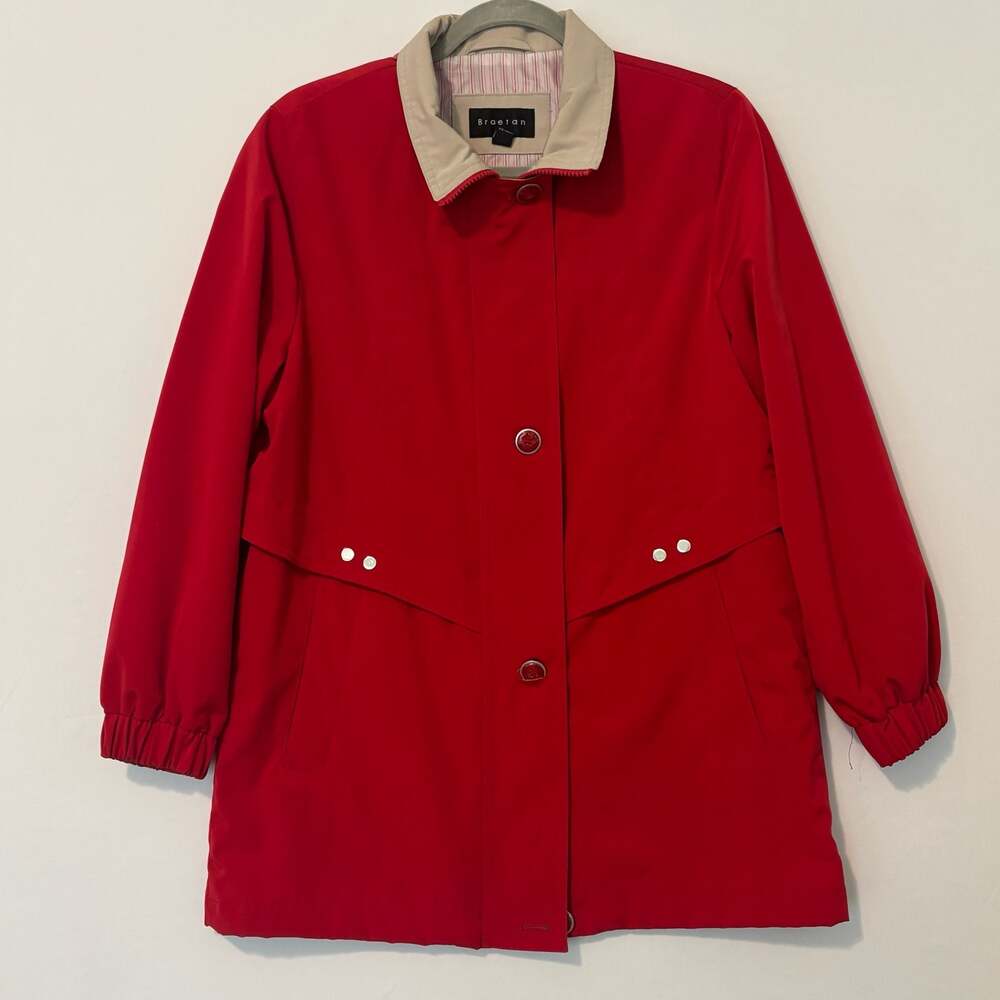 Braetan Women's Raincoat Red Size S